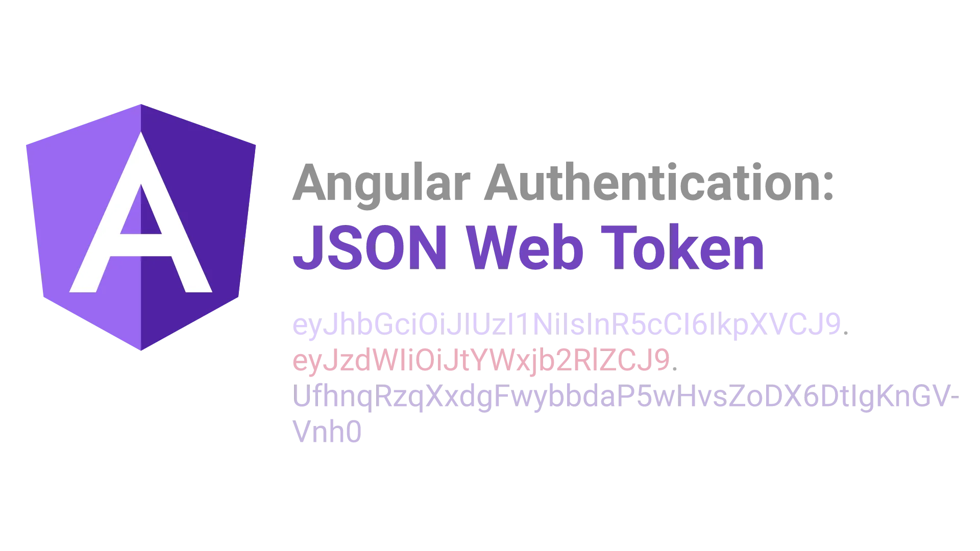 Angular Authentication: JSON Web Token