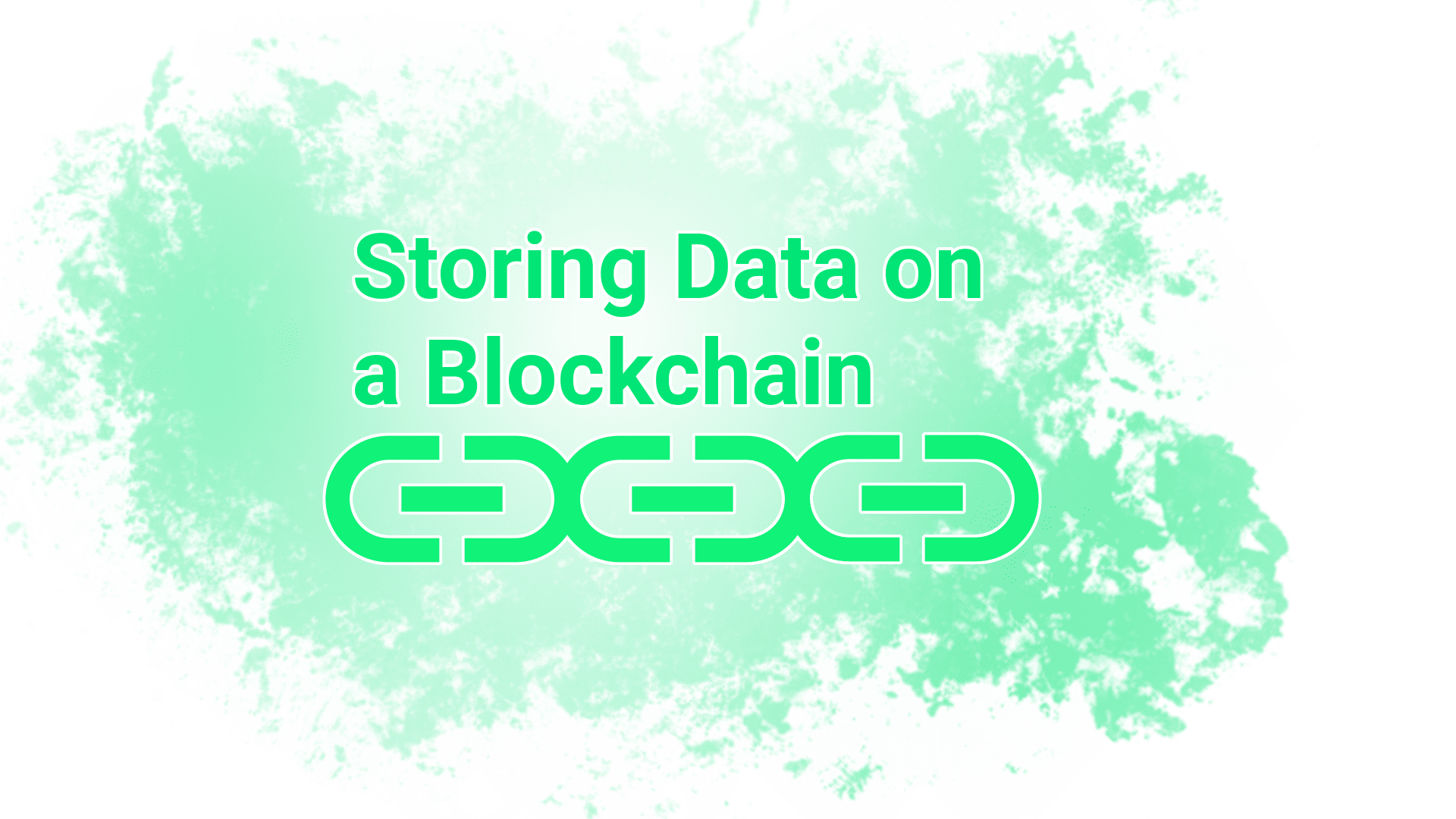storing users in a blockchain